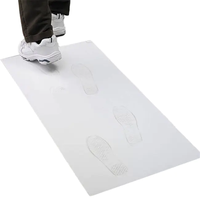 Disposable Multi-Layer Sticky Mat for Cleanroom Entry